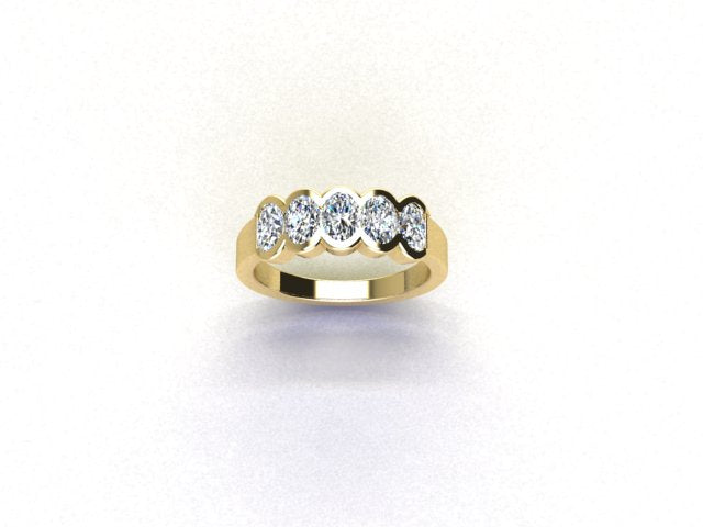 5-Stone Diamond Band