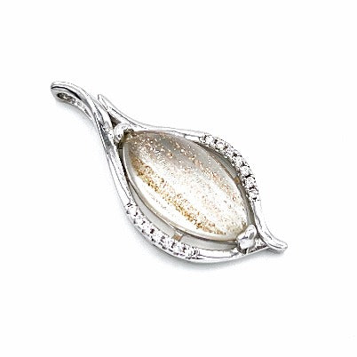 925 Quartz Pendant