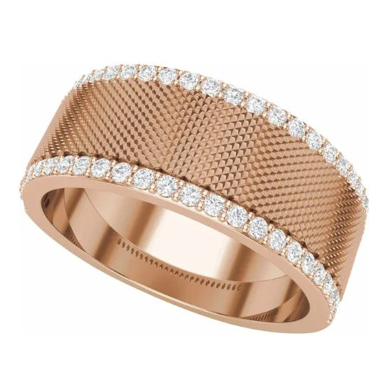 Natural Diamond Wide Band