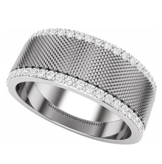 Natural Diamond Wide Band