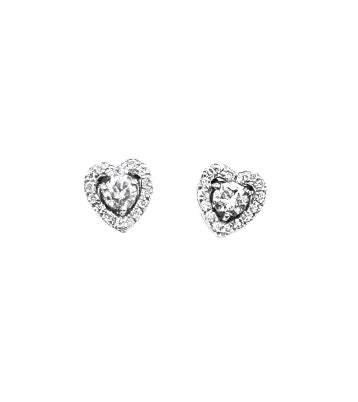 Diamond Heart Studs