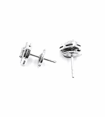Diamond Heart Studs