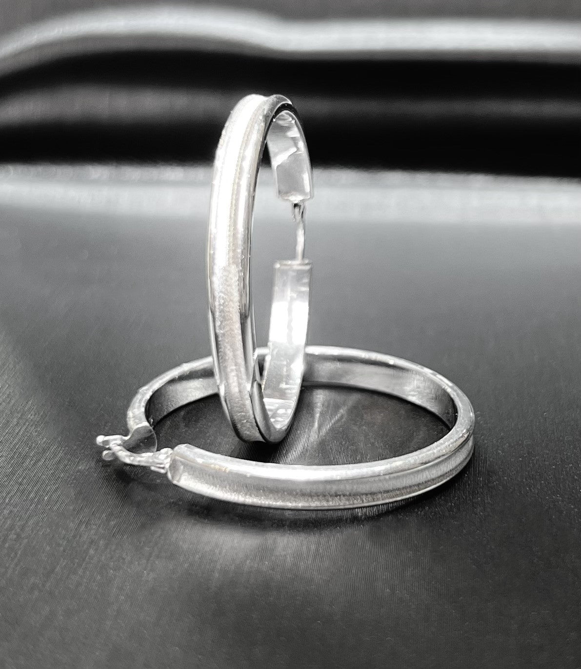 14K Gold Hoops