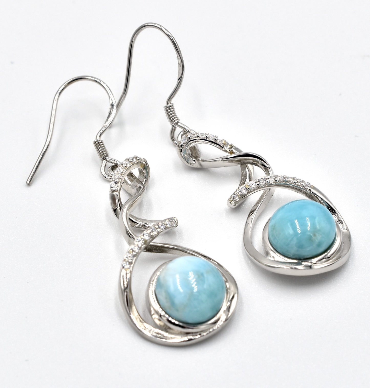 Larimar Drop Earrings