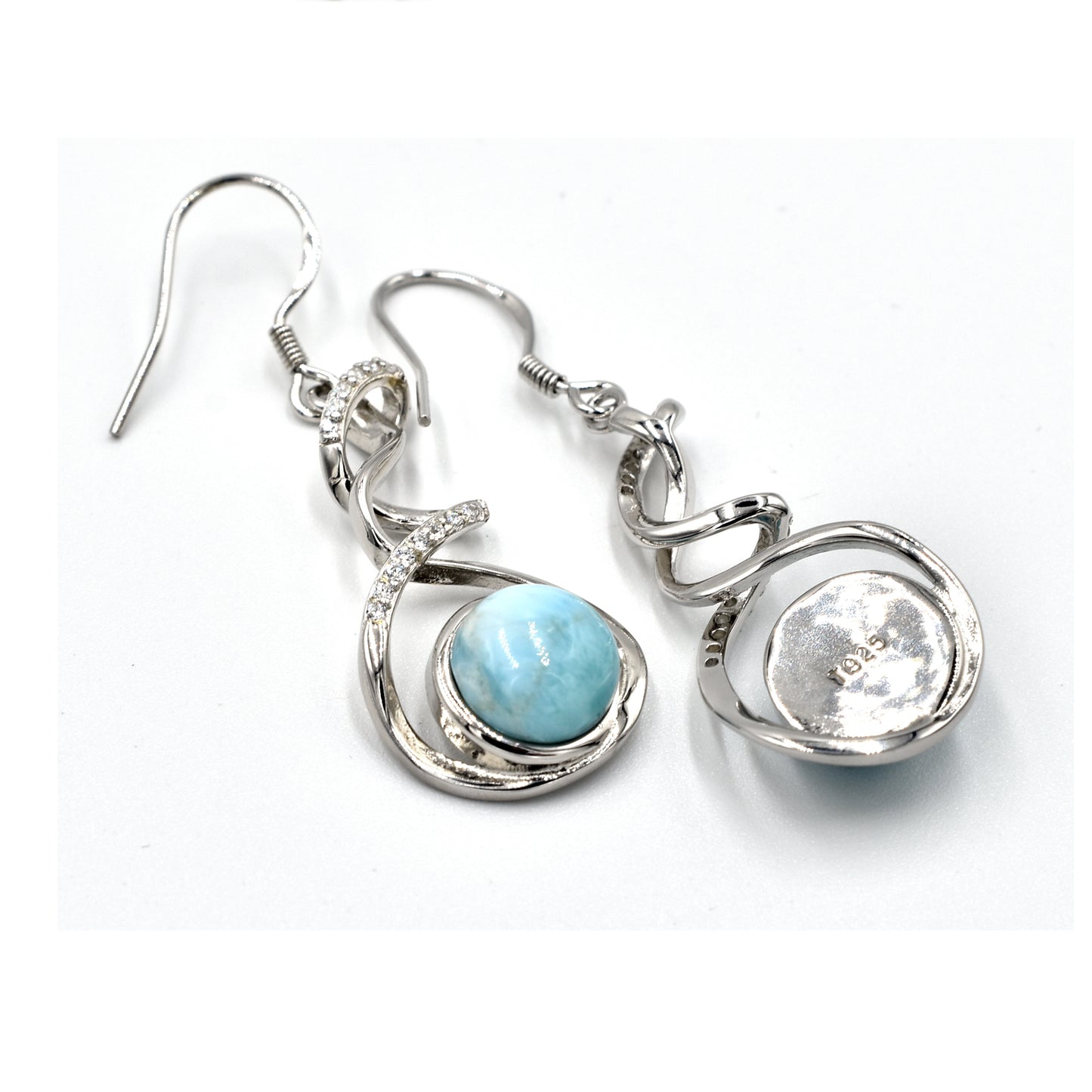 Larimar Drop Earrings