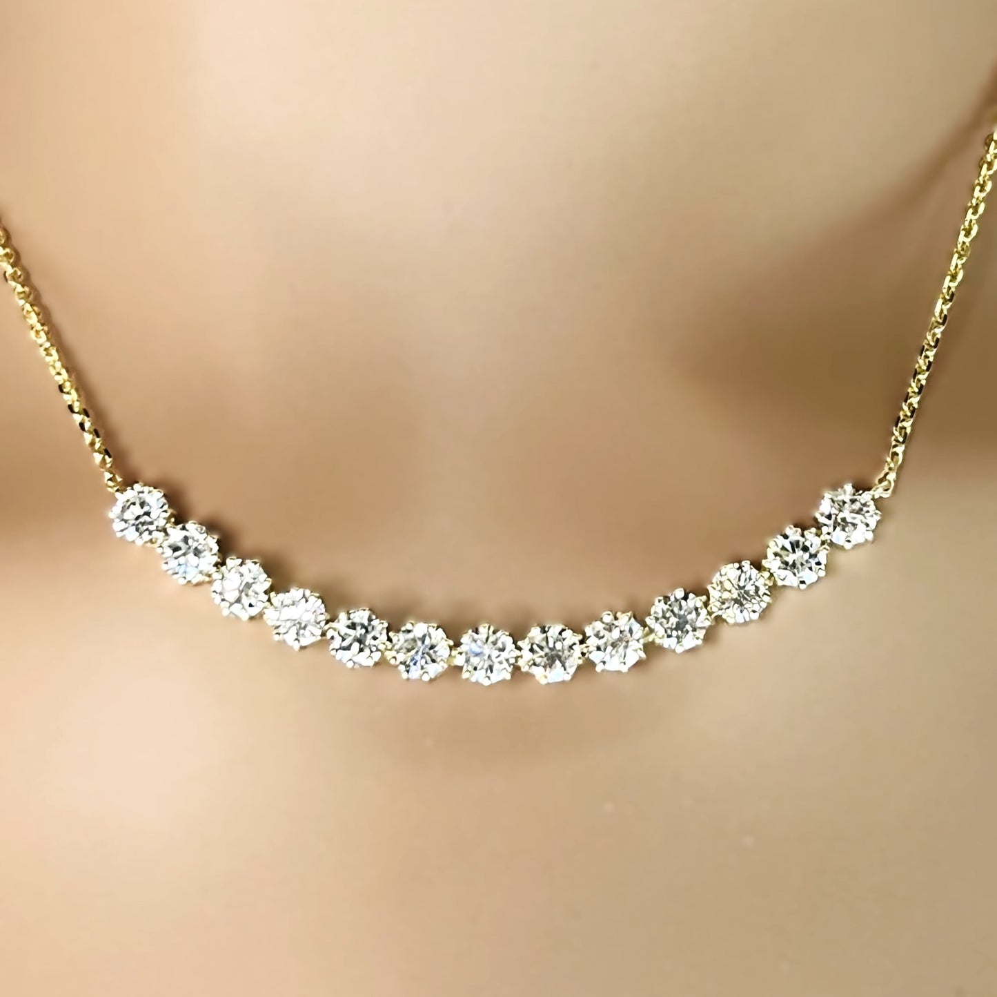 Lucky 13 Diamond Necklace