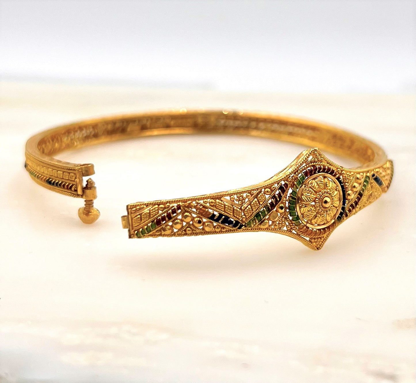 Gold Bangle