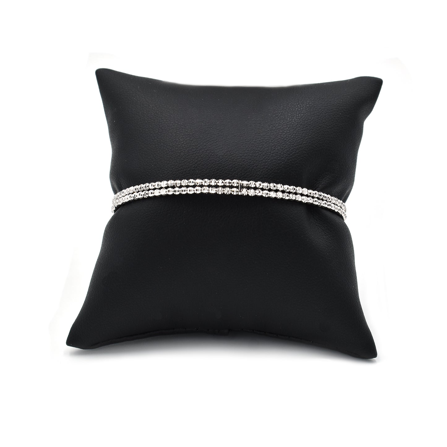 14k double bangle bracelet