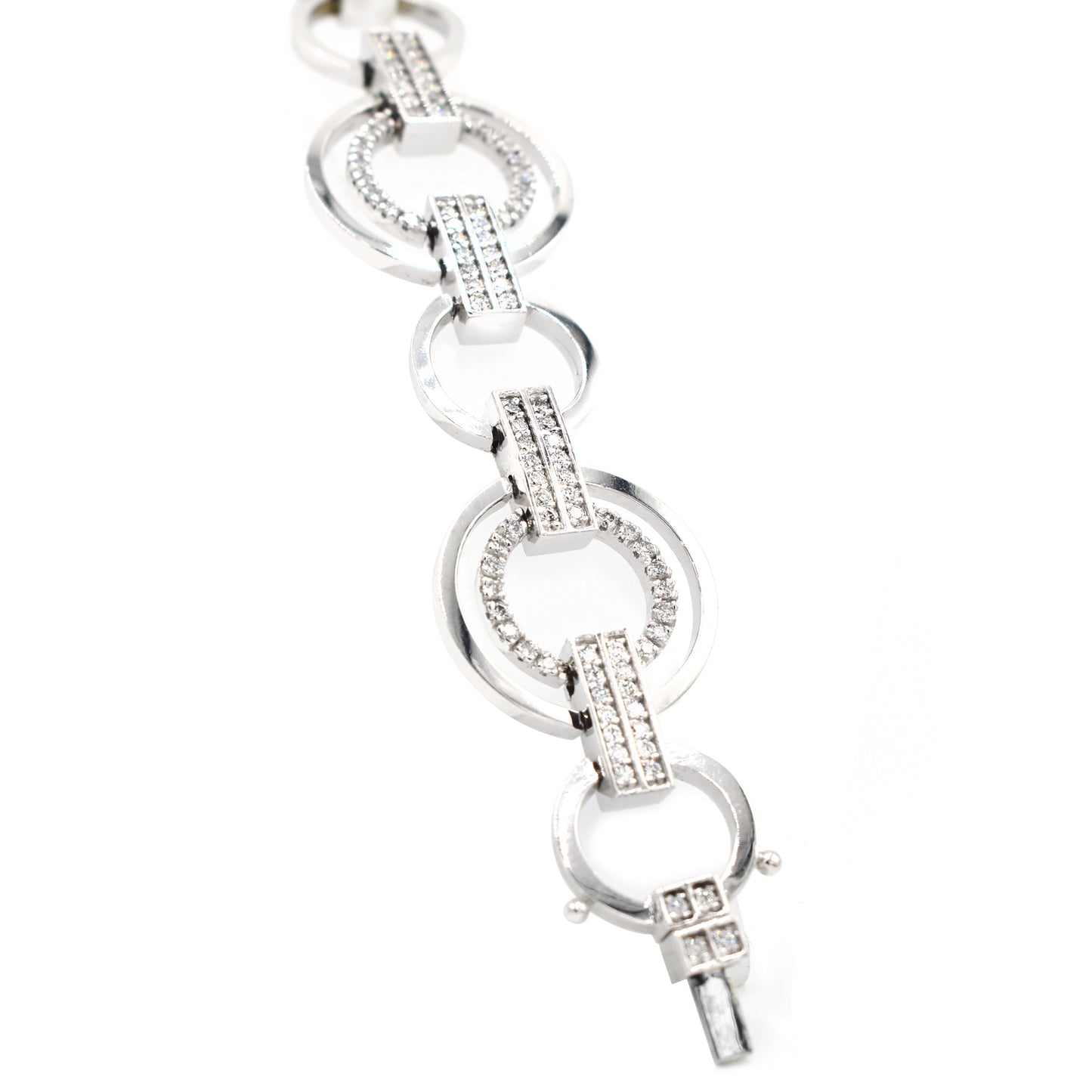 14k diamond bracelet