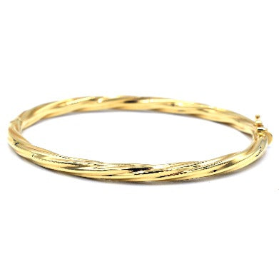 14k gold bangle
