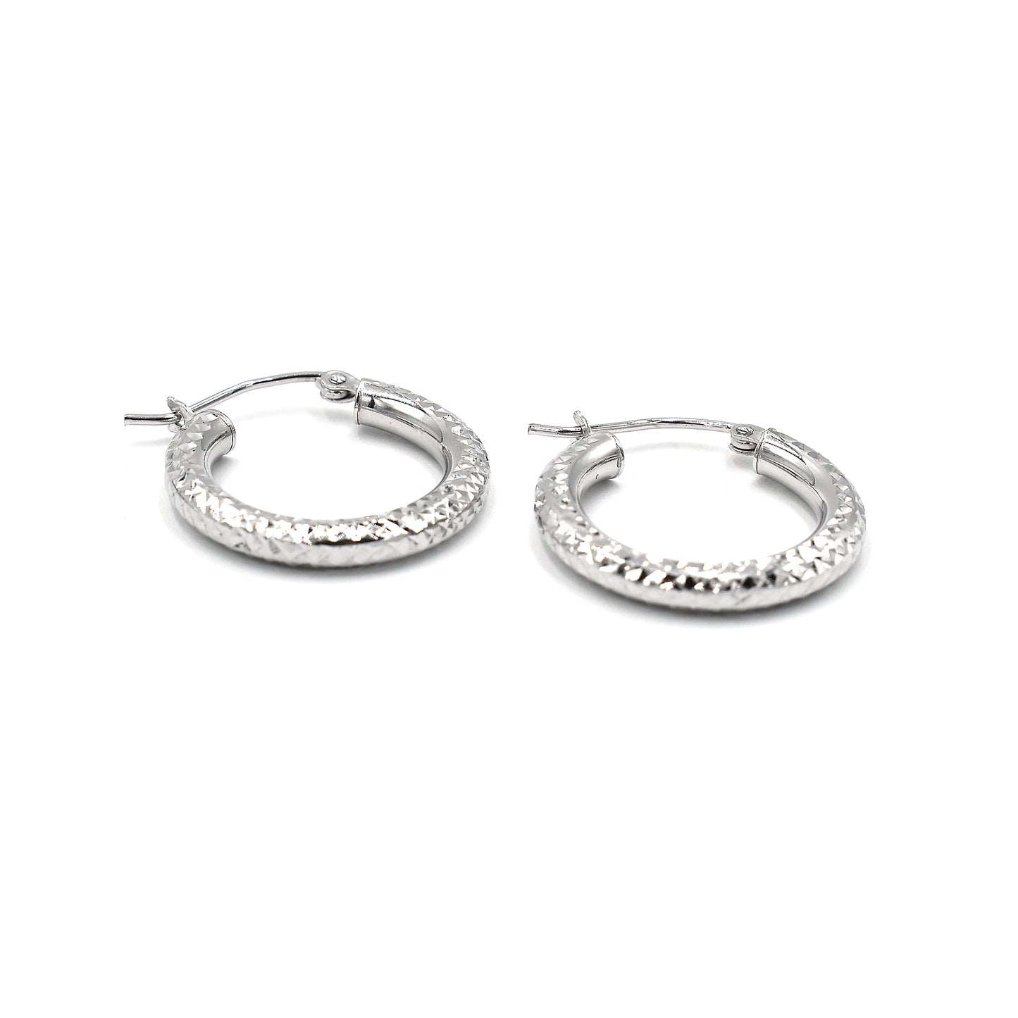 14k hoop earrings