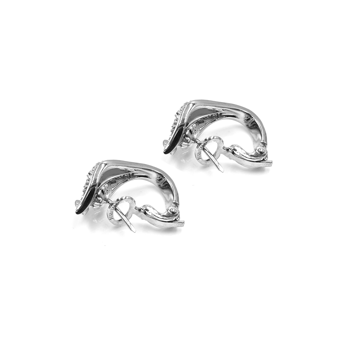 14kw diamond earrings