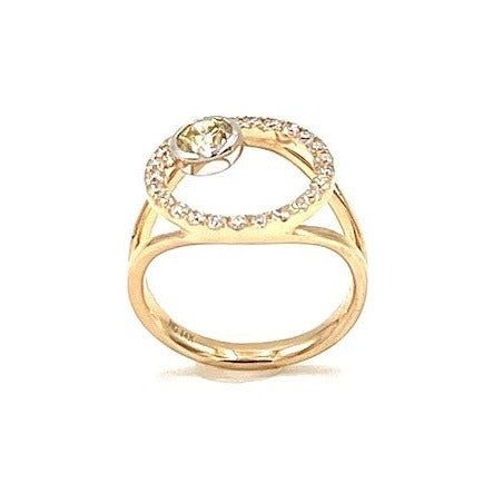 14k diamond ring
