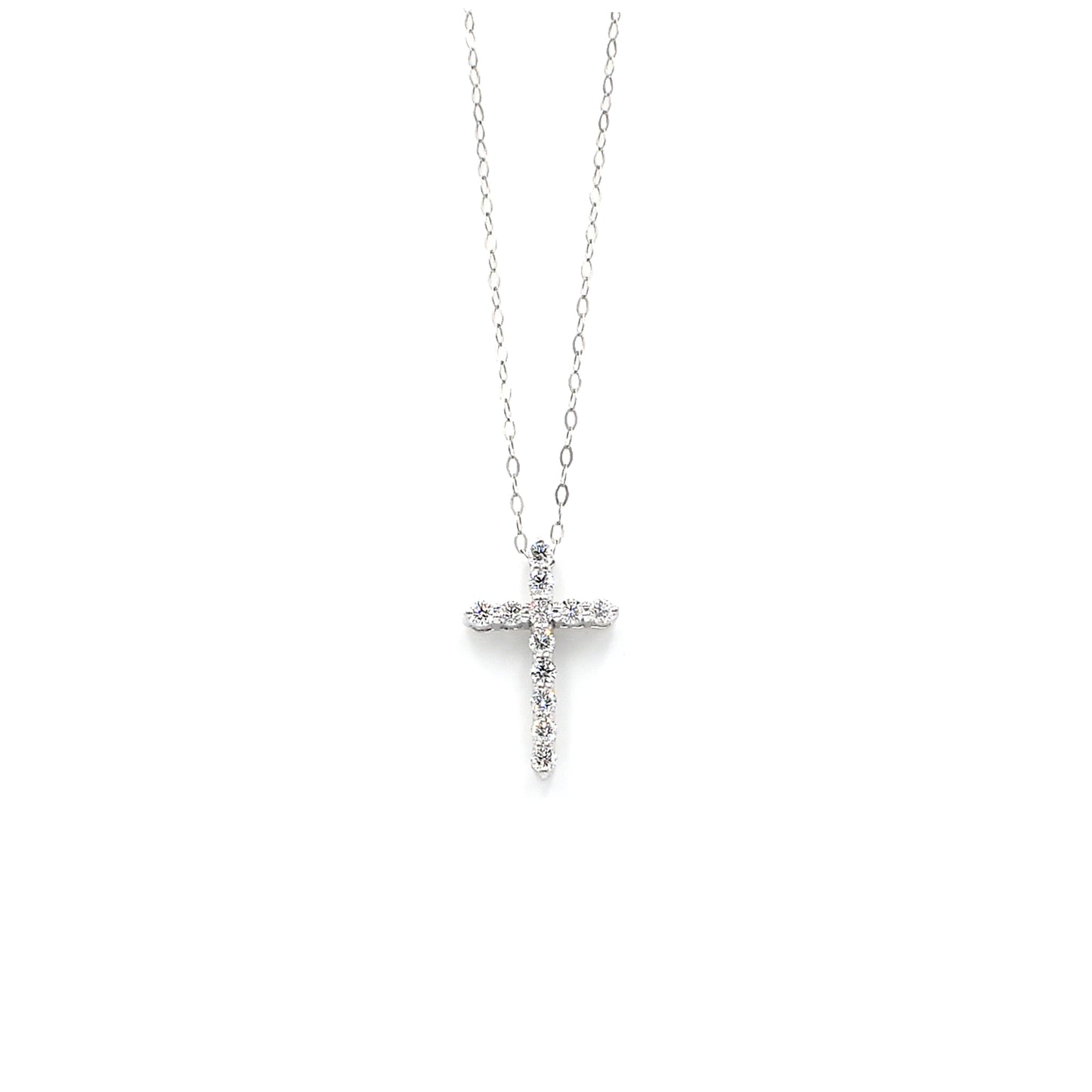 diamond cross pendant