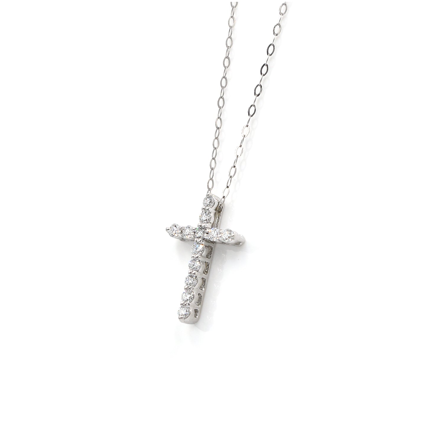 diamond cross pendant