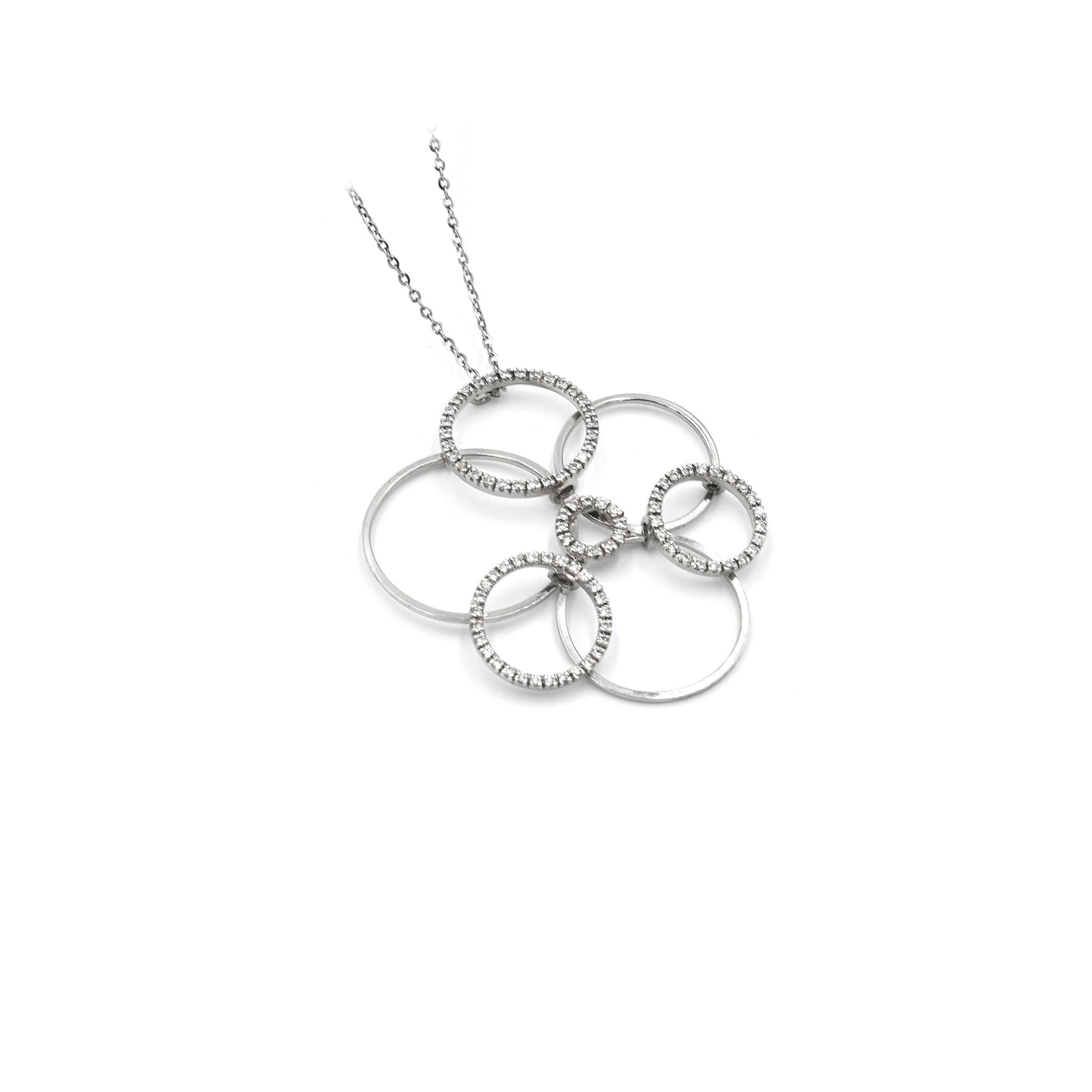 14k diamond pendant