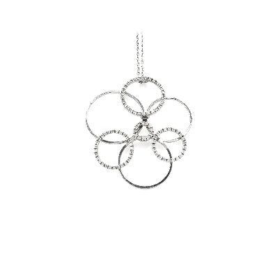 14k diamond pendant