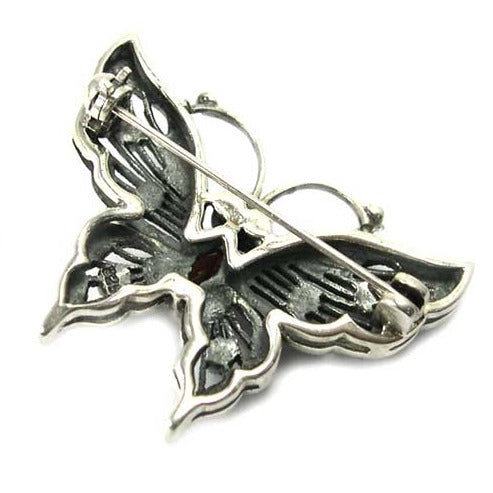 925 butterfly brooch