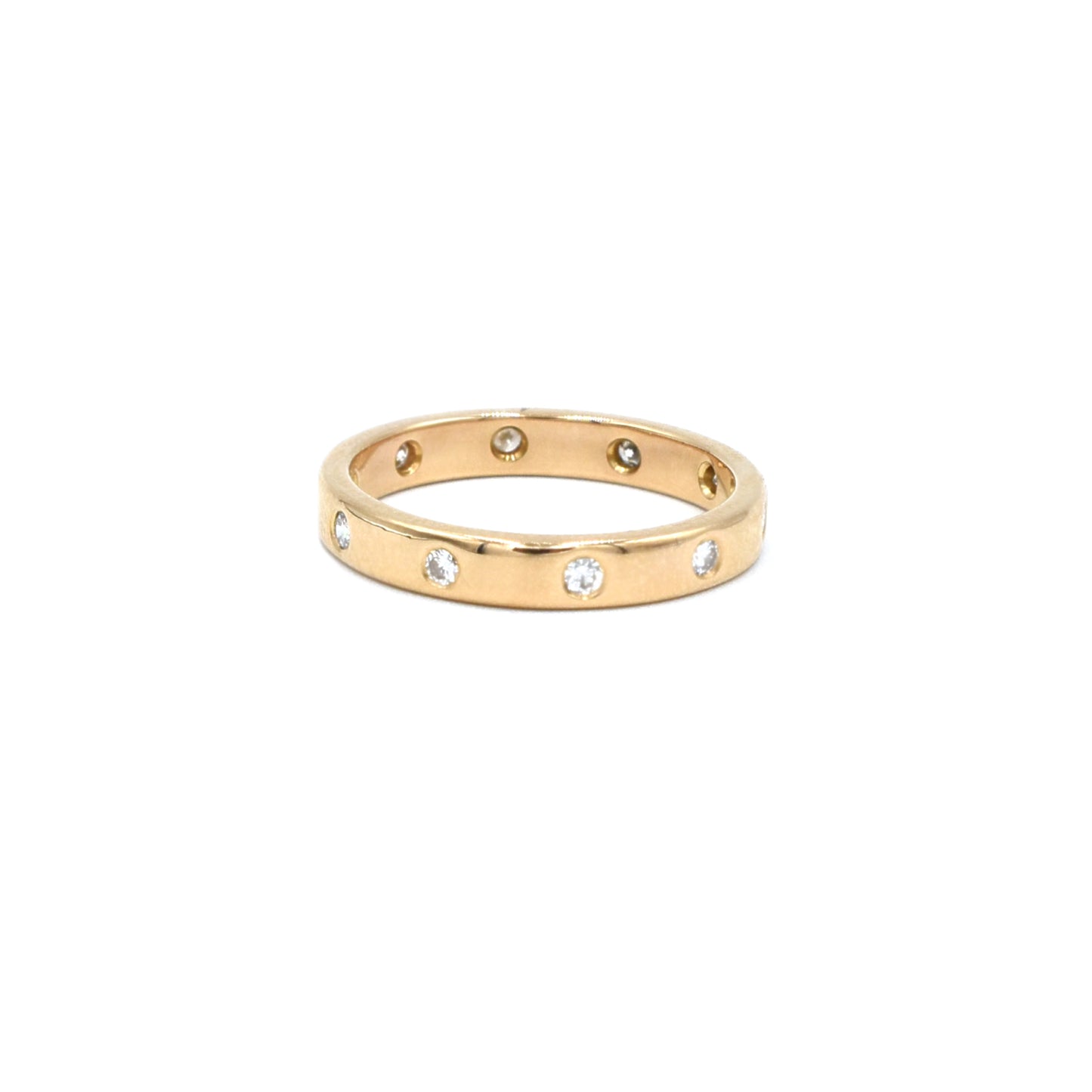 14k diamond band