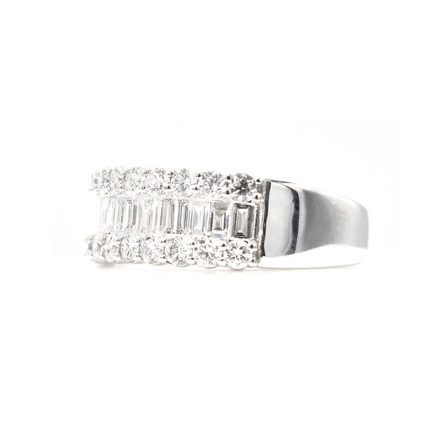 14k diamond band