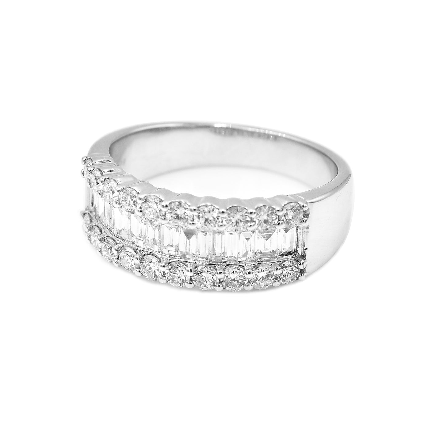 14k diamond band