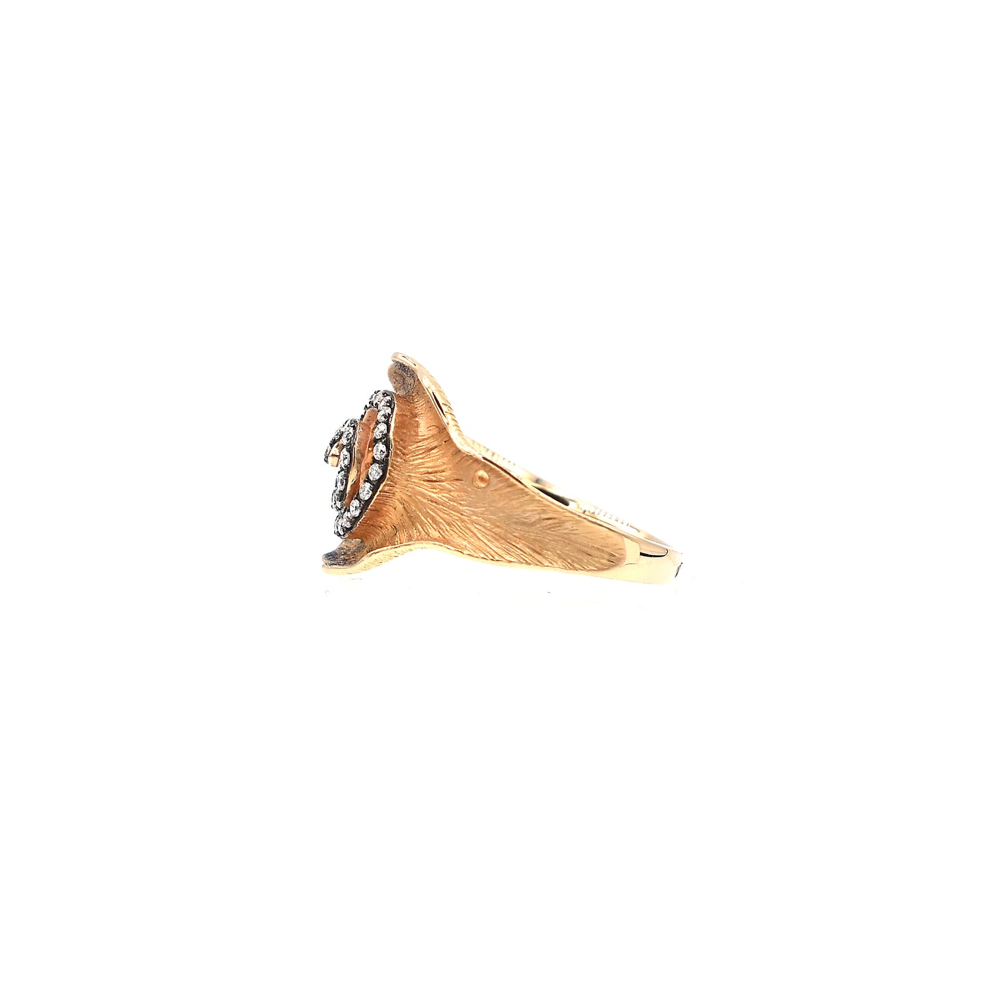 14k rose gold ring