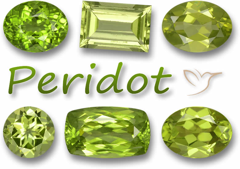 AUGUST showcases the PERIDOT gem.