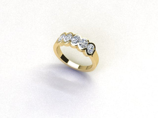 5-Stone Diamond Band