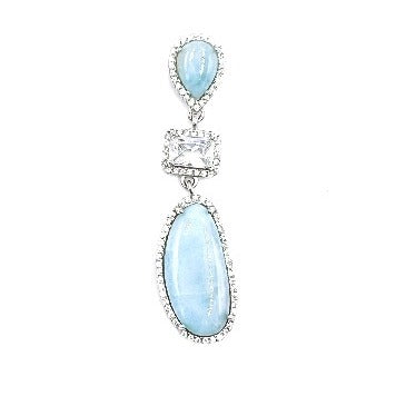 925 Larimar Pendant