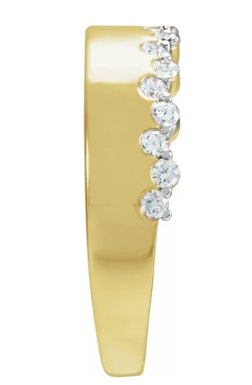 Natural Diamond Edge Band