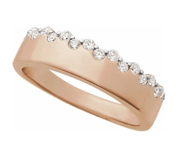 Natural Diamond Edge Band