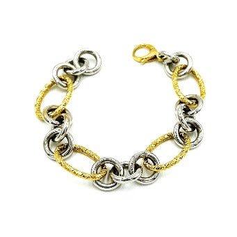 14K Italian Link Bracelet