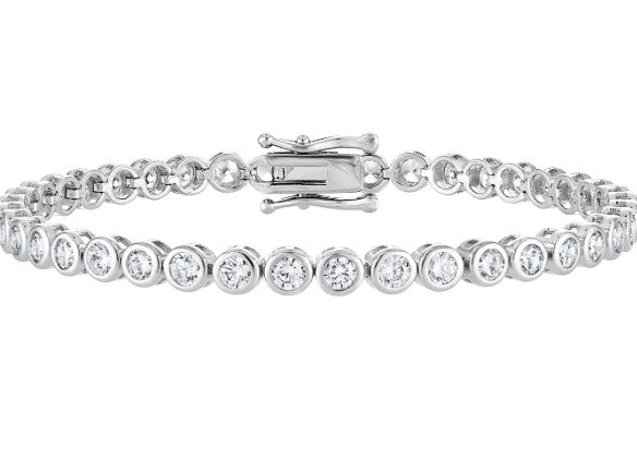 Sterling Silver Tennis Bracelet
