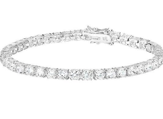 Sterling Silver Tennis Bracelet