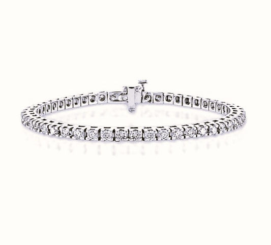 14K Diamond Tennis Bracelet