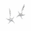 925 Starfish Earrings