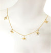 14k star charm necklace