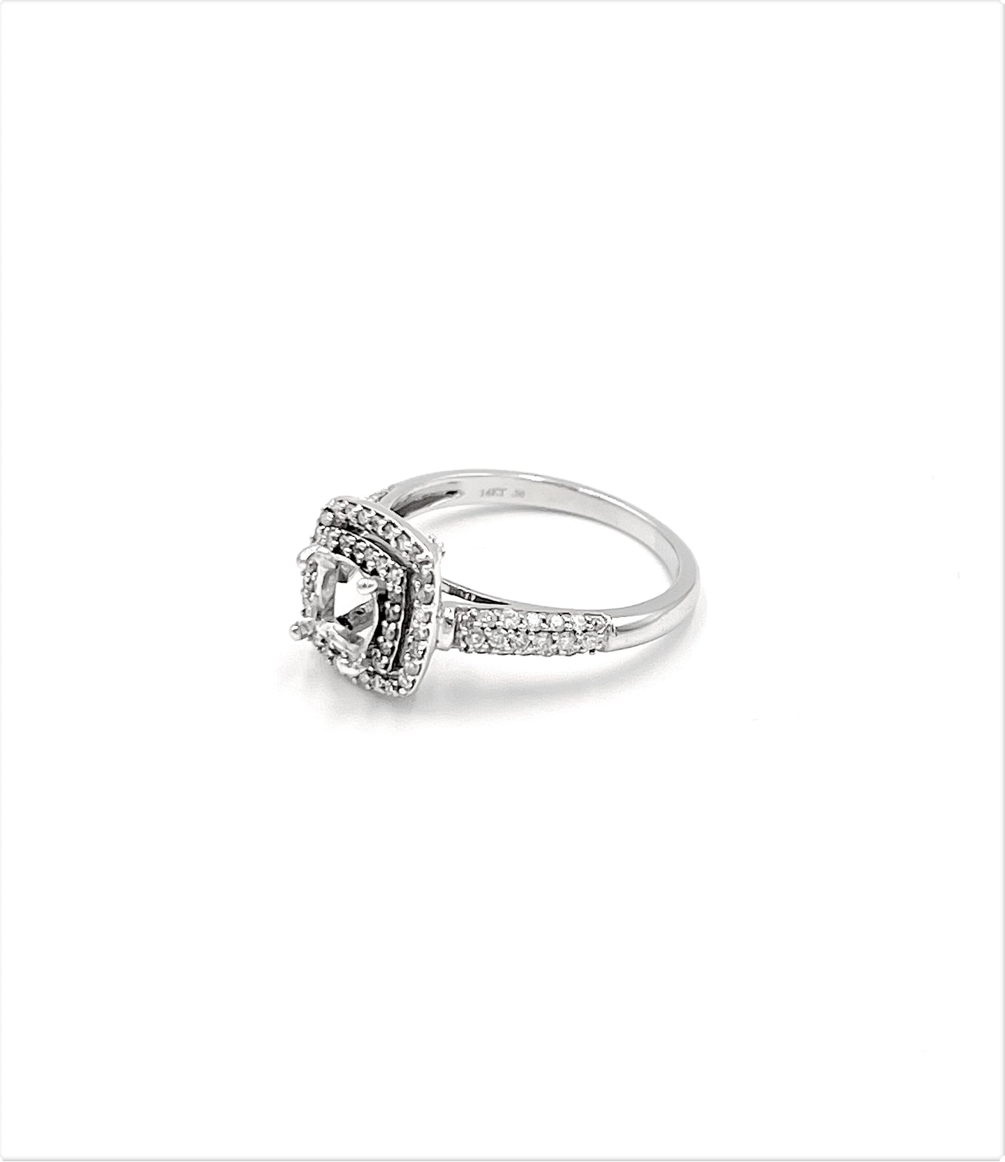 14k engagement ring setting