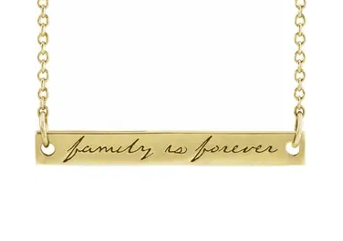 family is forever pendant