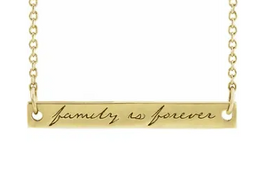 family is forever pendant