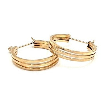 14k hoops