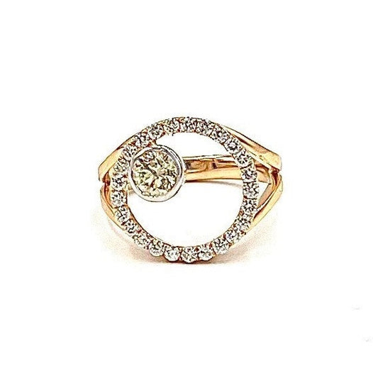 14k diamond ring