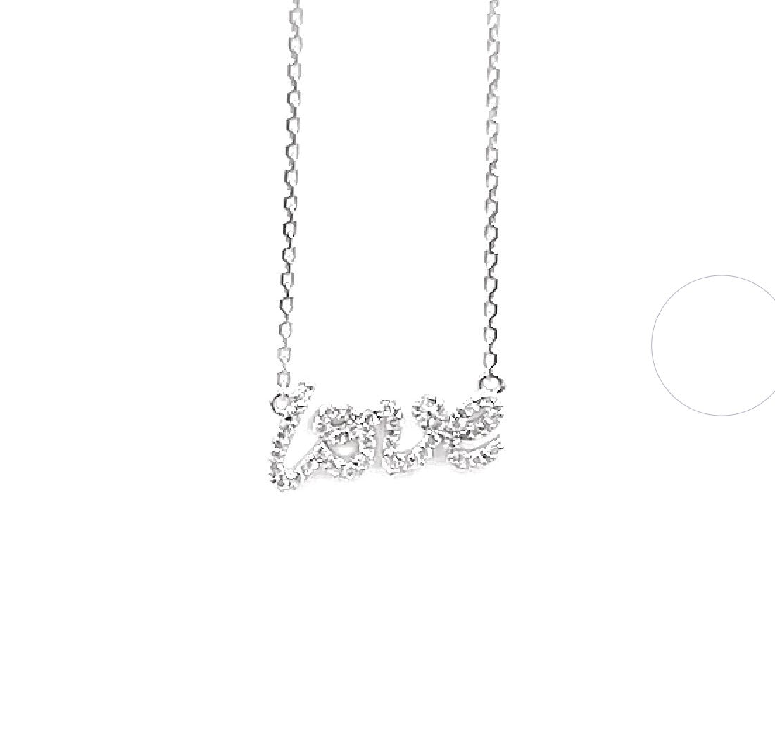 Diamond Love Pendant