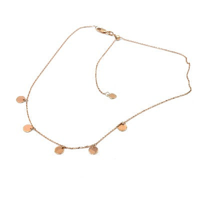 14k charm necklace