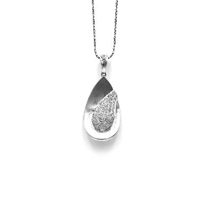 14k diamond pendant