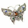 925 butterfly brooch