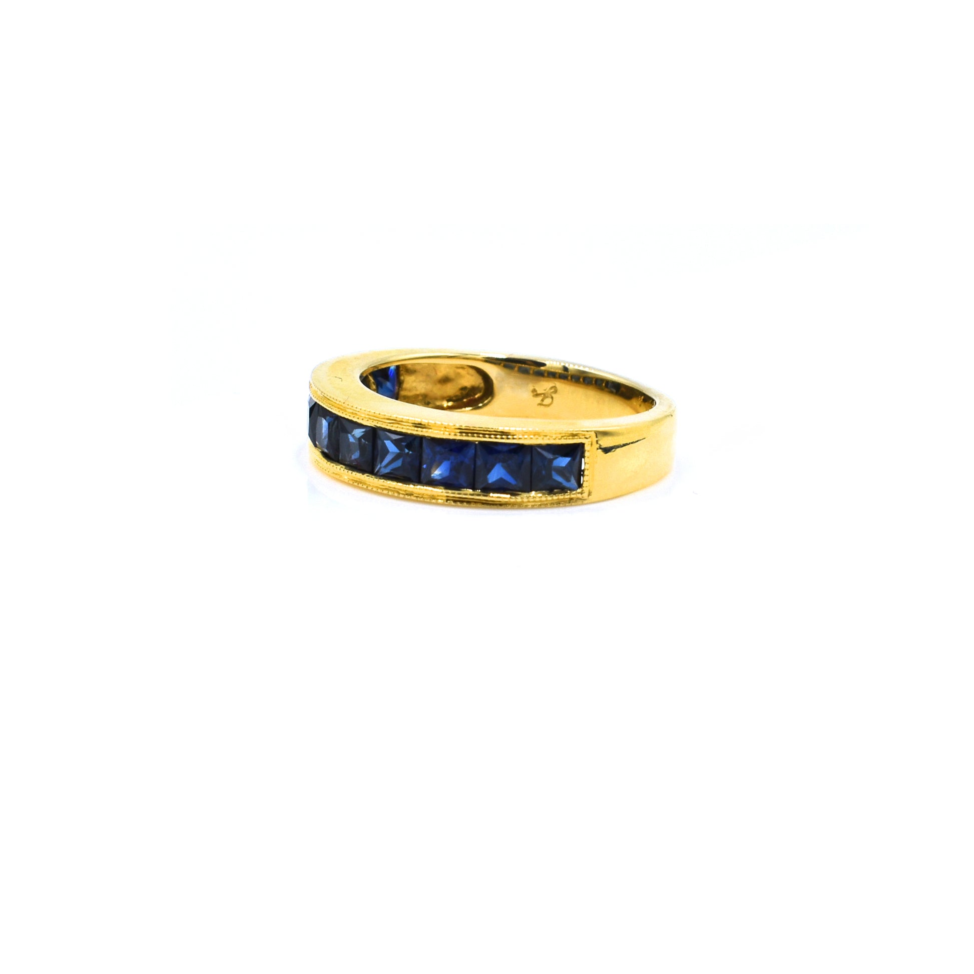 14k sapphire band