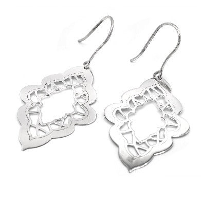 925 silver dangle earrings