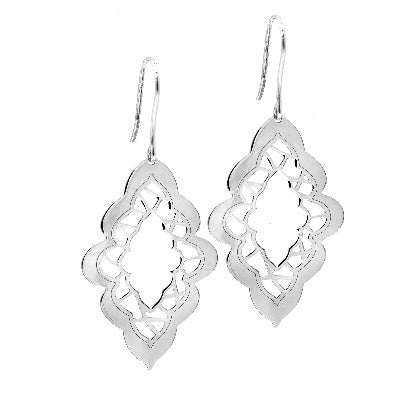 925 silver dangle earrings