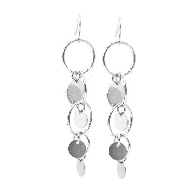 925 silver dangle earrings